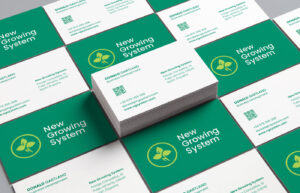 New Growing System branding